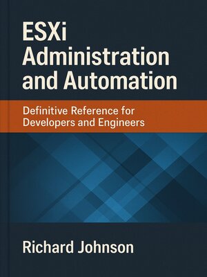 cover image of ESXi Administration and Automation